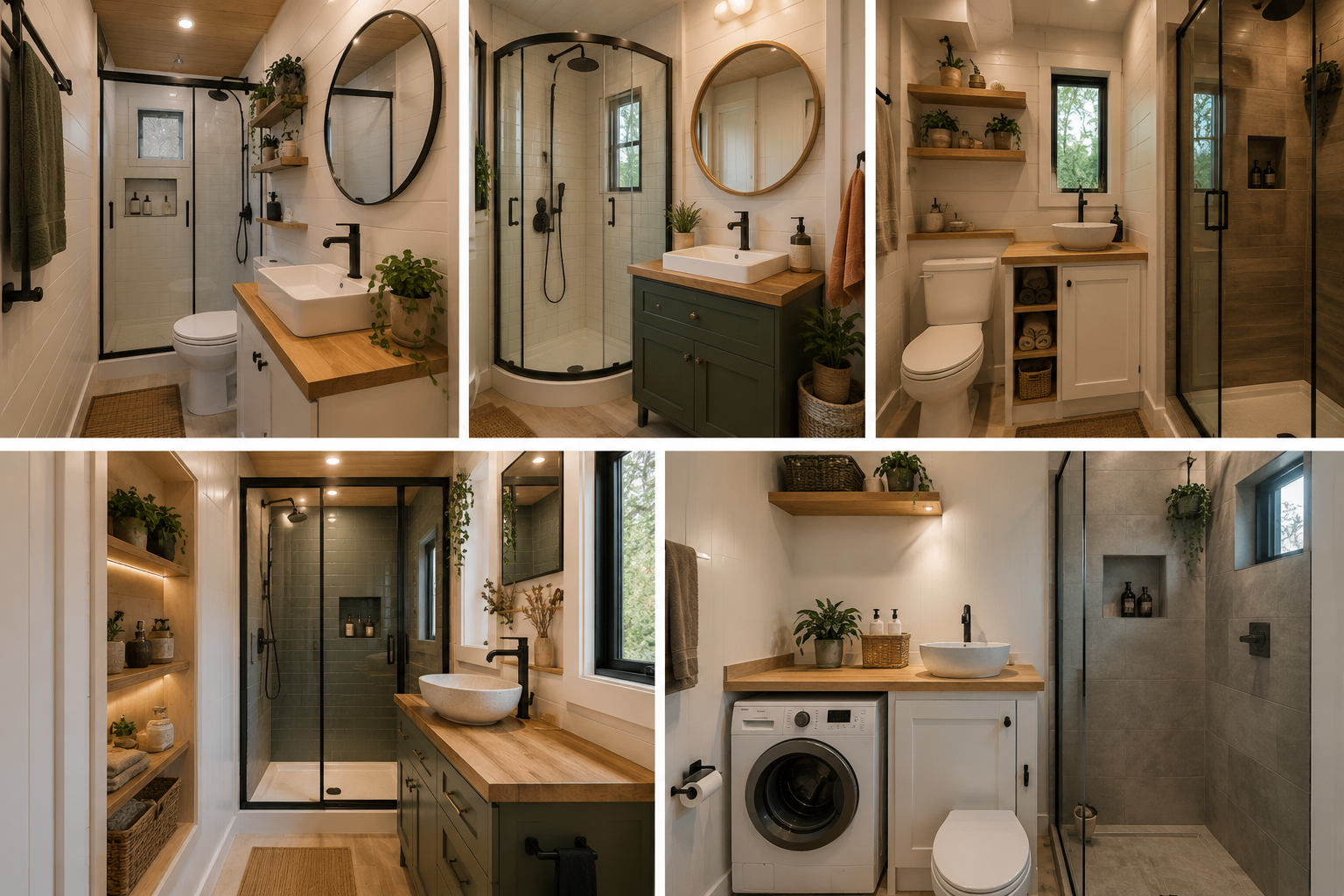 Tiny house bathroom